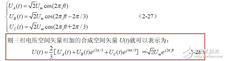 svpwm算法原理及分析