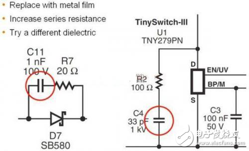 修復可產生音頻噪聲的反激式電源方案