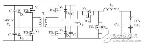 基于鋰電池化成的新型雙向DC/DC拓撲結構解析