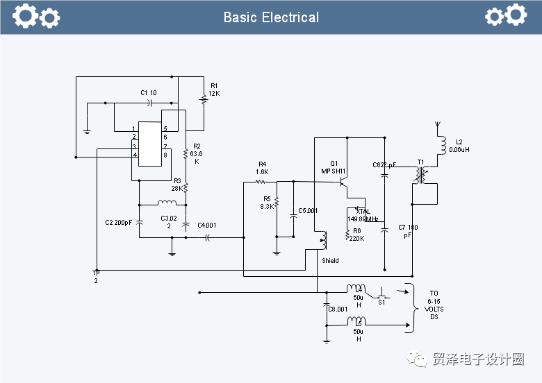 億圖圖示符號庫教程：學會電路圖繪制與電子元件布局