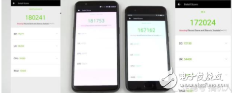 一加手機5T和小米6速度性能比拼 誰能完勝？