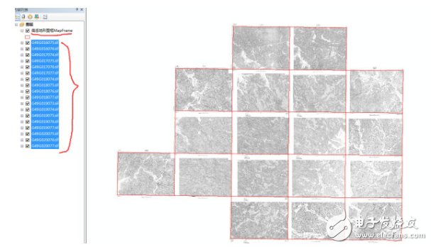 ArcGIS 10.2對地形圖進行無縫拼接