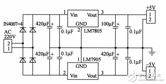 220v轉(zhuǎn)5v電路原理圖