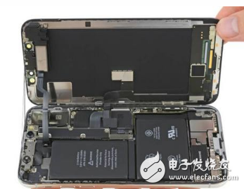 iPhone X拆解，揭露“齊劉海”和雙電池的秘密