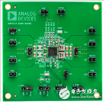 [原創] ADI ADP5014四路高性能低噪聲降壓調節器解決方案