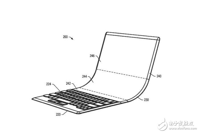 聯想專利曝光未來筆記本電腦將采用折疊式虛擬鍵盤的設計