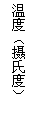 文本框: 溫度（攝氏度）